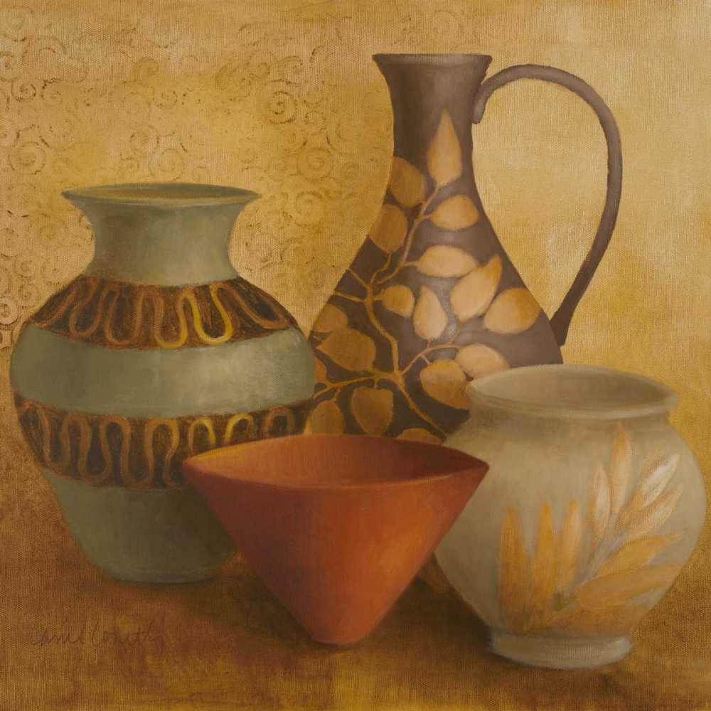 Decorative Vessel Still Life I art print by Lanie Loreth for $57.95 CAD