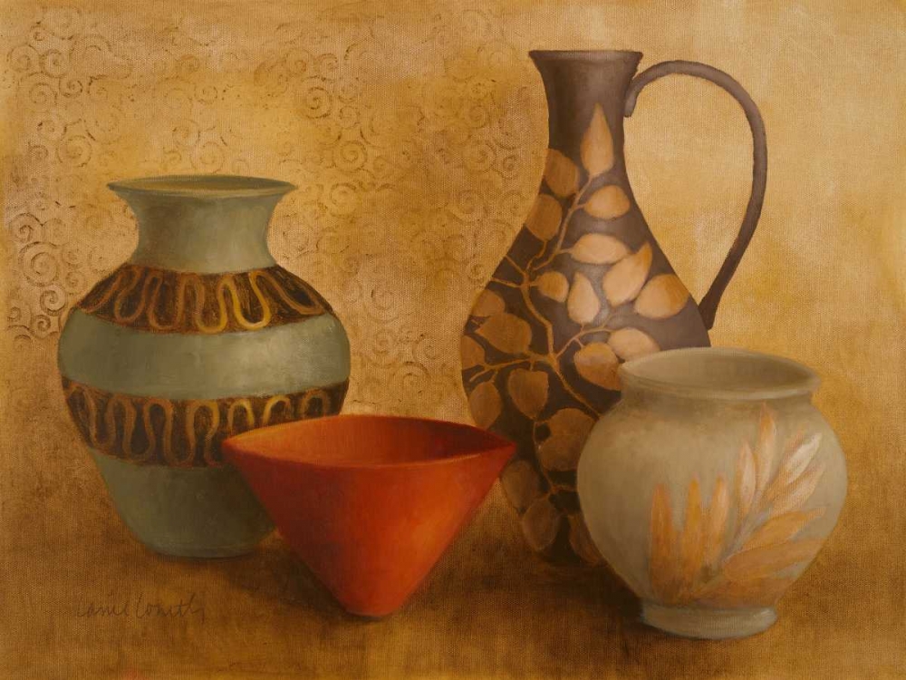 Decorative Vessel Still Life I art print by Lanie Loreth for $57.95 CAD