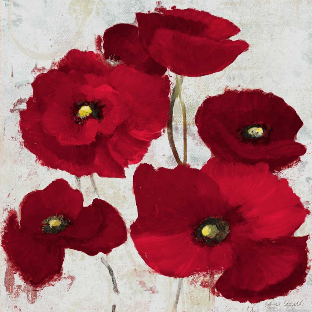 Kindle Poppies I art print by Lanie Loreth for $57.95 CAD