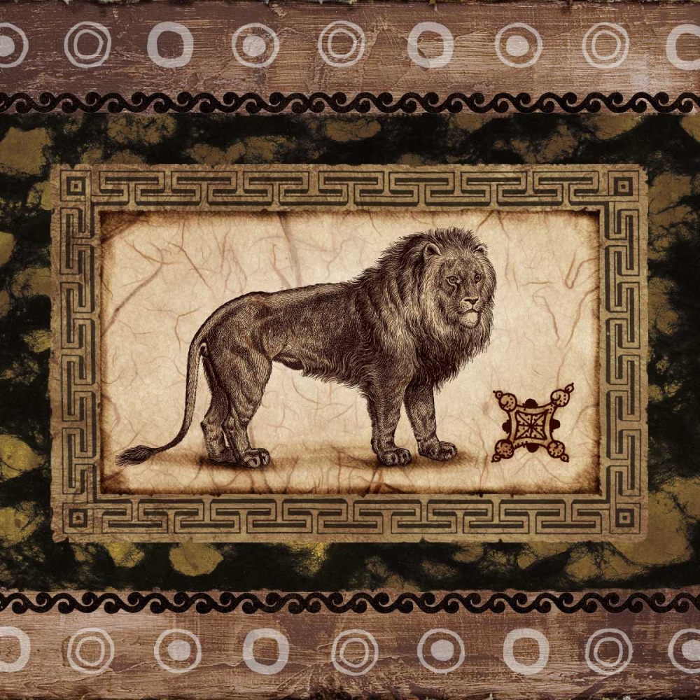 African Expression Square II art print by Michael Marcon for $57.95 CAD