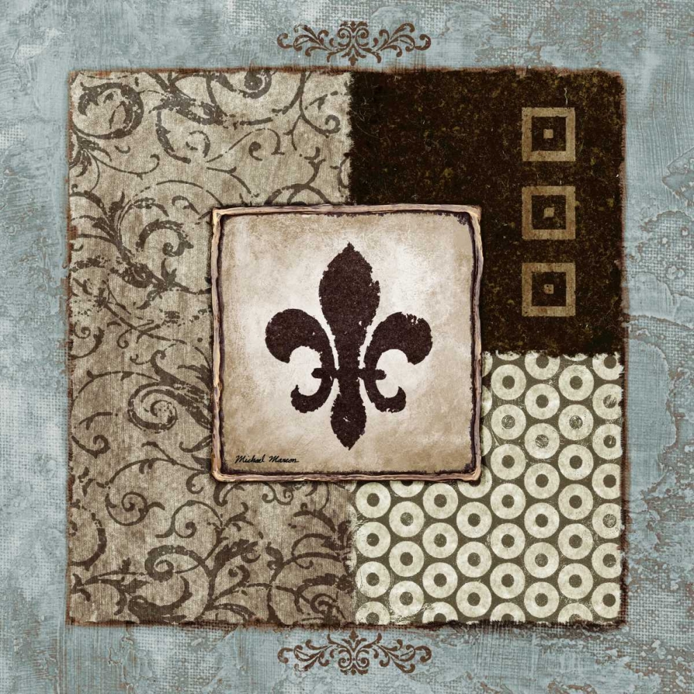 Fleur de Lis I art print by Michael Marcon for $57.95 CAD