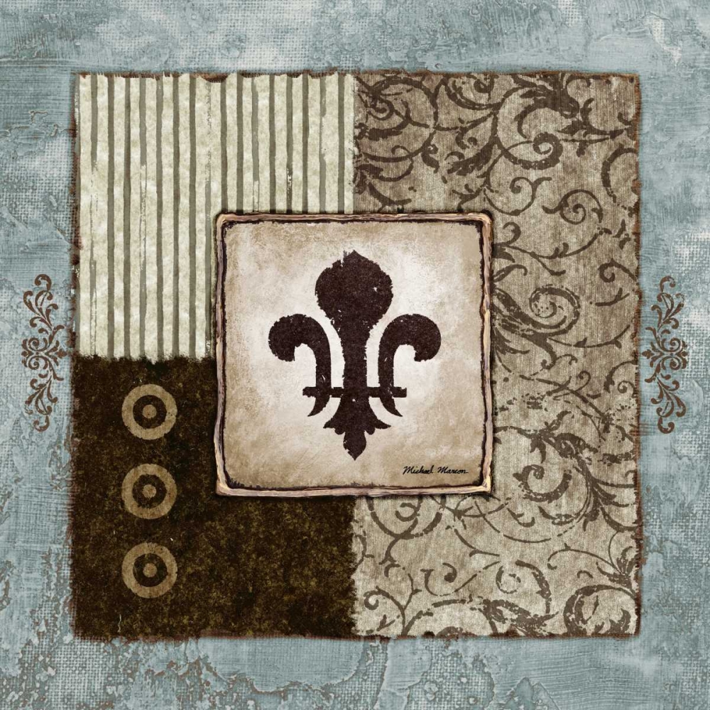Fleur de Lis II art print by Michael Marcon for $57.95 CAD