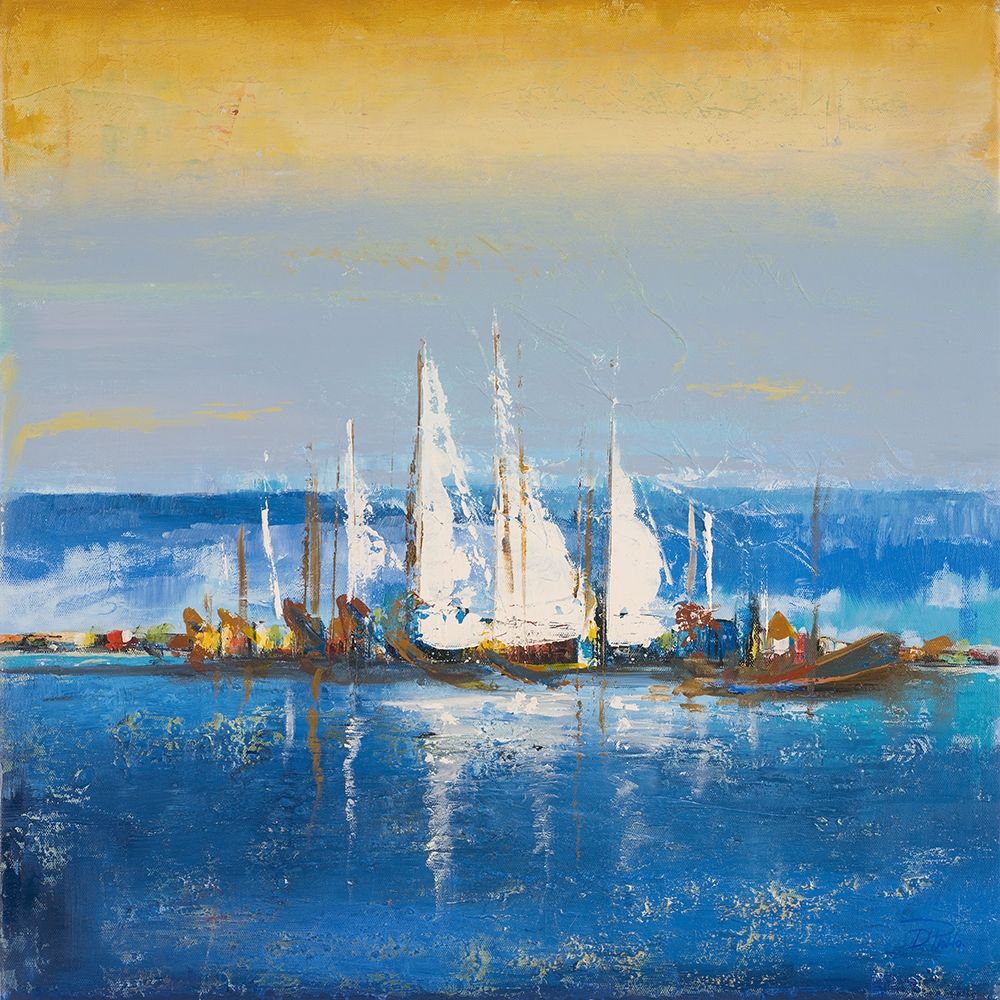 Blue Ocean II art print by Patricia Pinto for $57.95 CAD