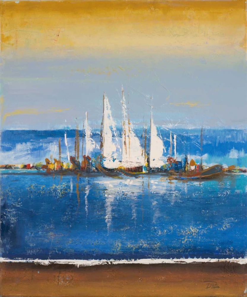 Blue Ocean II art print by Patricia Pinto for $57.95 CAD