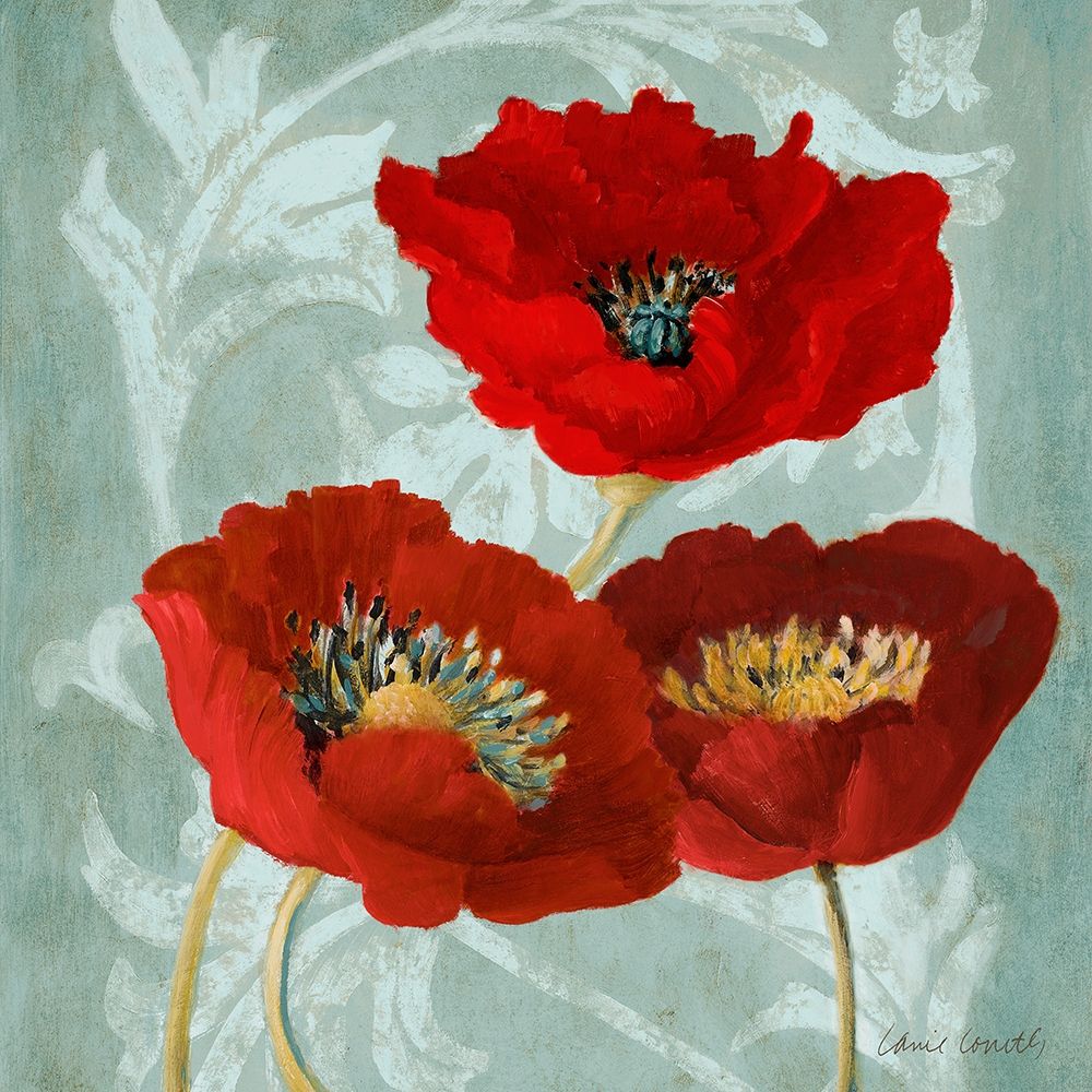 Rouge Pavots II art print by Lanie Loreth for $57.95 CAD