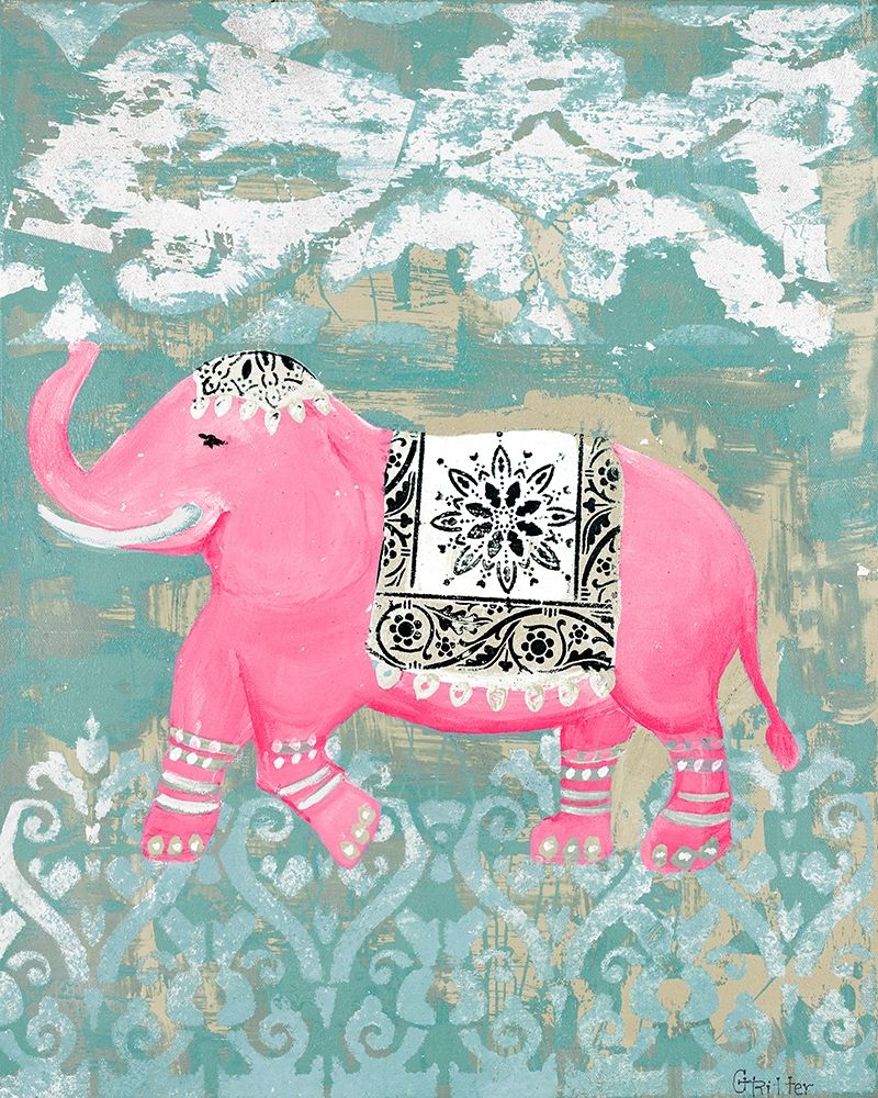 Pink Bazaar I art print by Hakimipour-Ritter for $57.95 CAD
