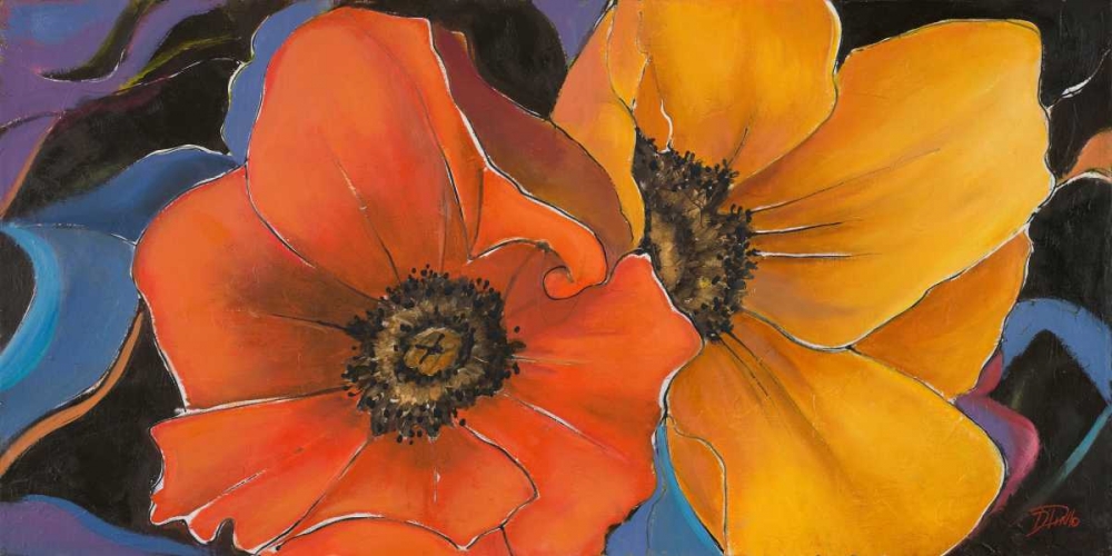 Exotic Flowers I art print by Patricia Pinto for $57.95 CAD