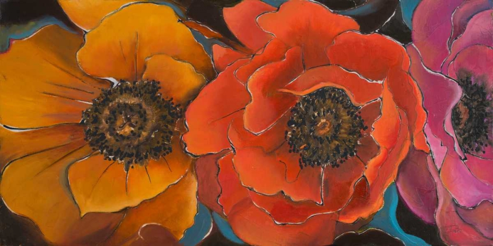 Exotic Flowers II art print by Patricia Pinto for $57.95 CAD