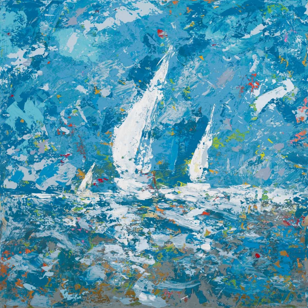 Sailing II art print by Kingsley for $57.95 CAD