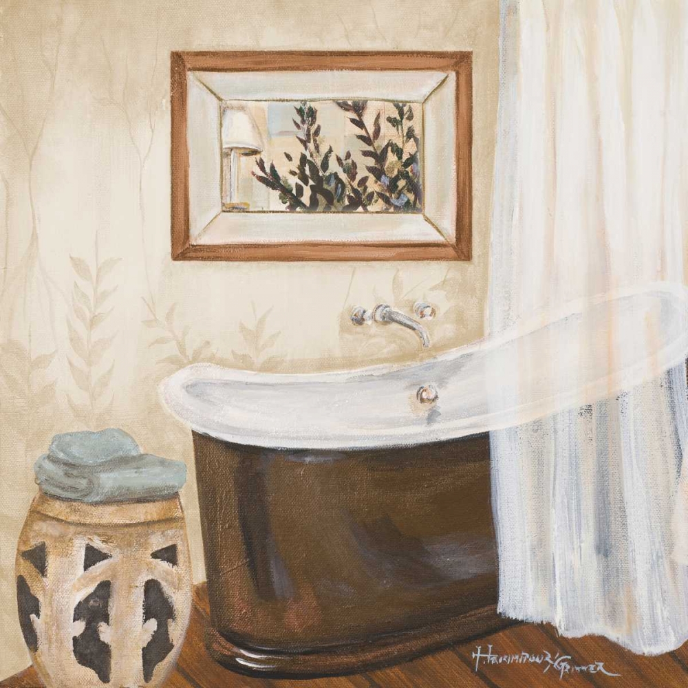Zen Bath II art print by Hakimipour-Ritter for $57.95 CAD