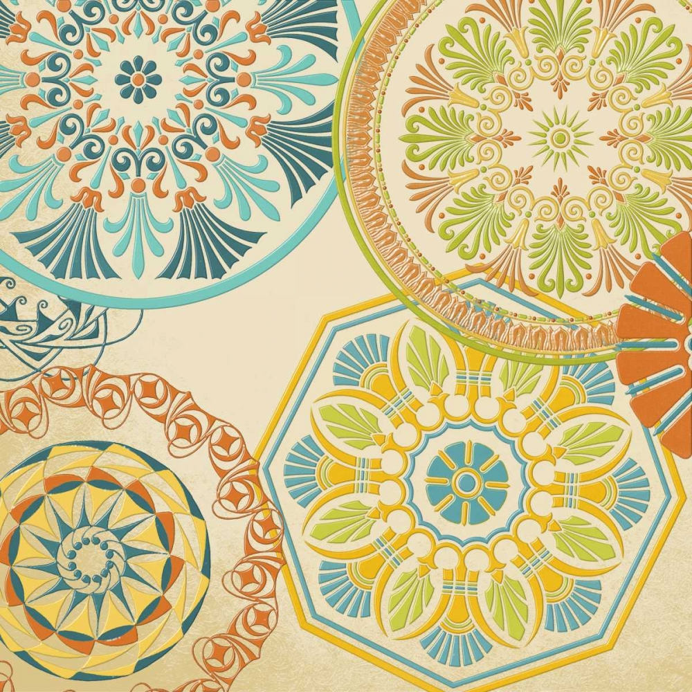 Spirographics Square II art print by SD Graphics Studio for $57.95 CAD