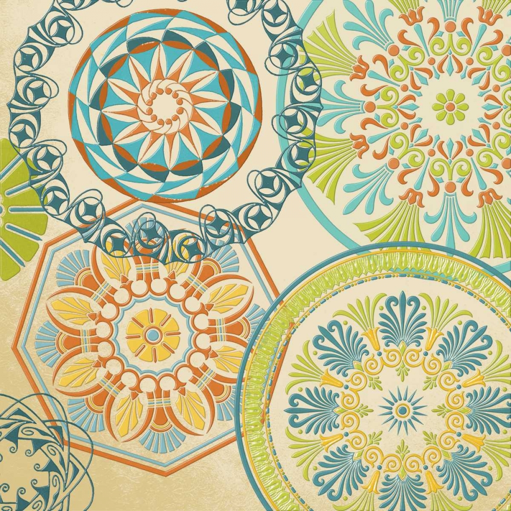 Spirographics Square I art print by SD Graphics Studio for $57.95 CAD