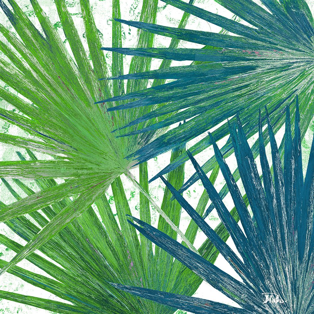 Organic Blue Green I art print by Patricia Pinto for $57.95 CAD