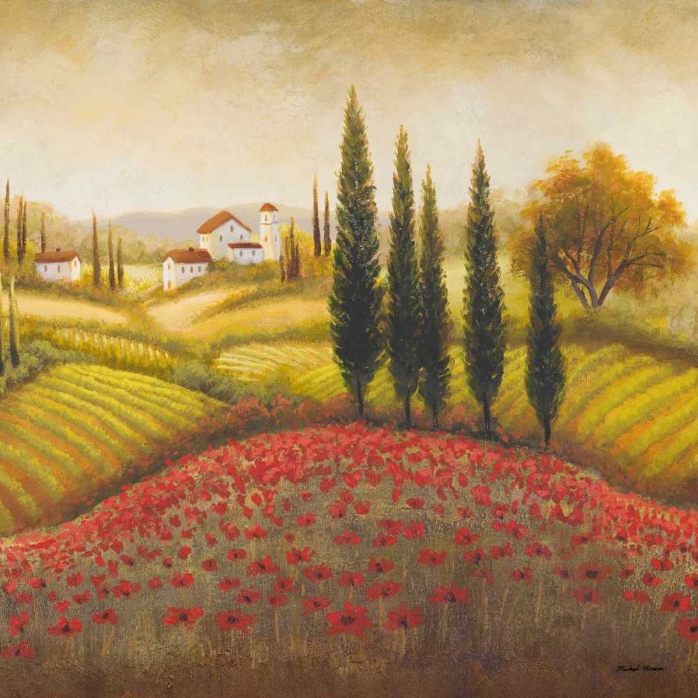 Flourishing Vineyard Square II art print by Michael Marcon for $57.95 CAD