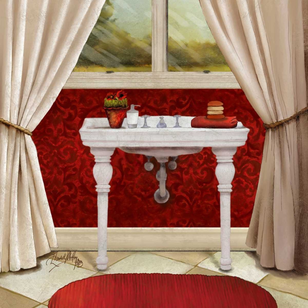 Red Bain II art print by Elizabeth Medley for $57.95 CAD