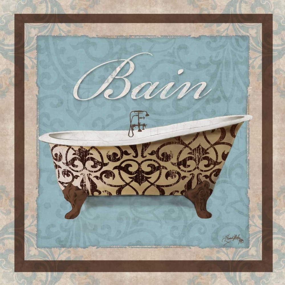 Decorative Tub II art print by Elizabeth Medley for $57.95 CAD