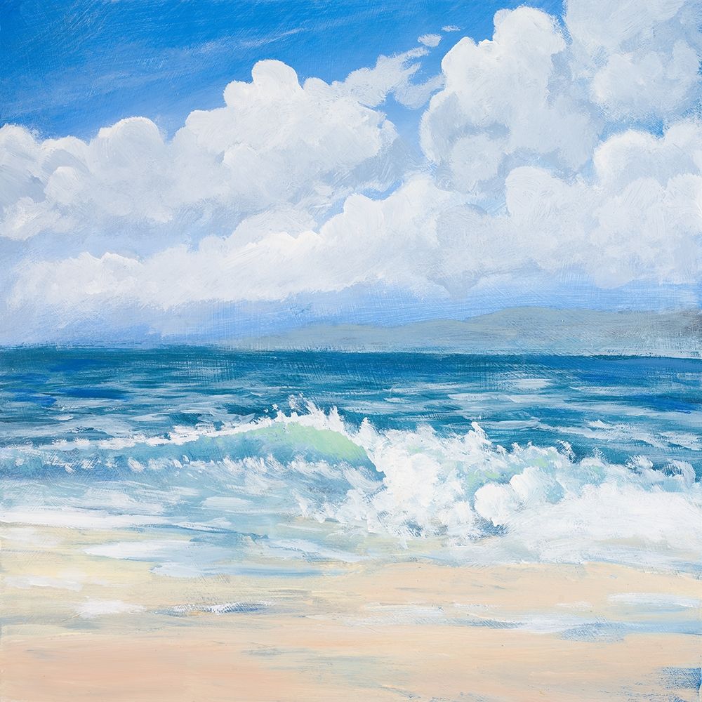 Waves II art print by Kingsley for $57.95 CAD