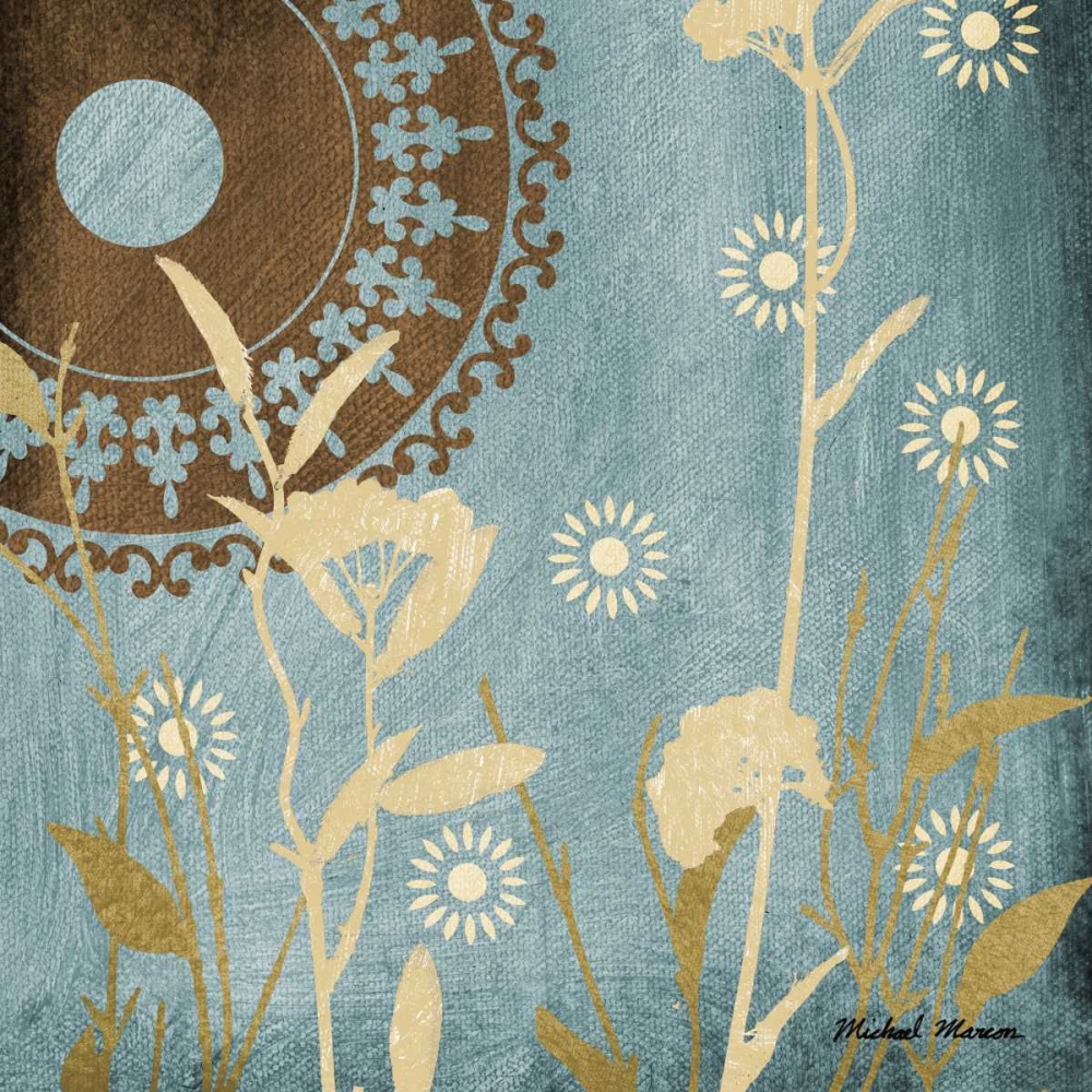 Botanical Silhouettes I art print by Michael Marcon for $57.95 CAD
