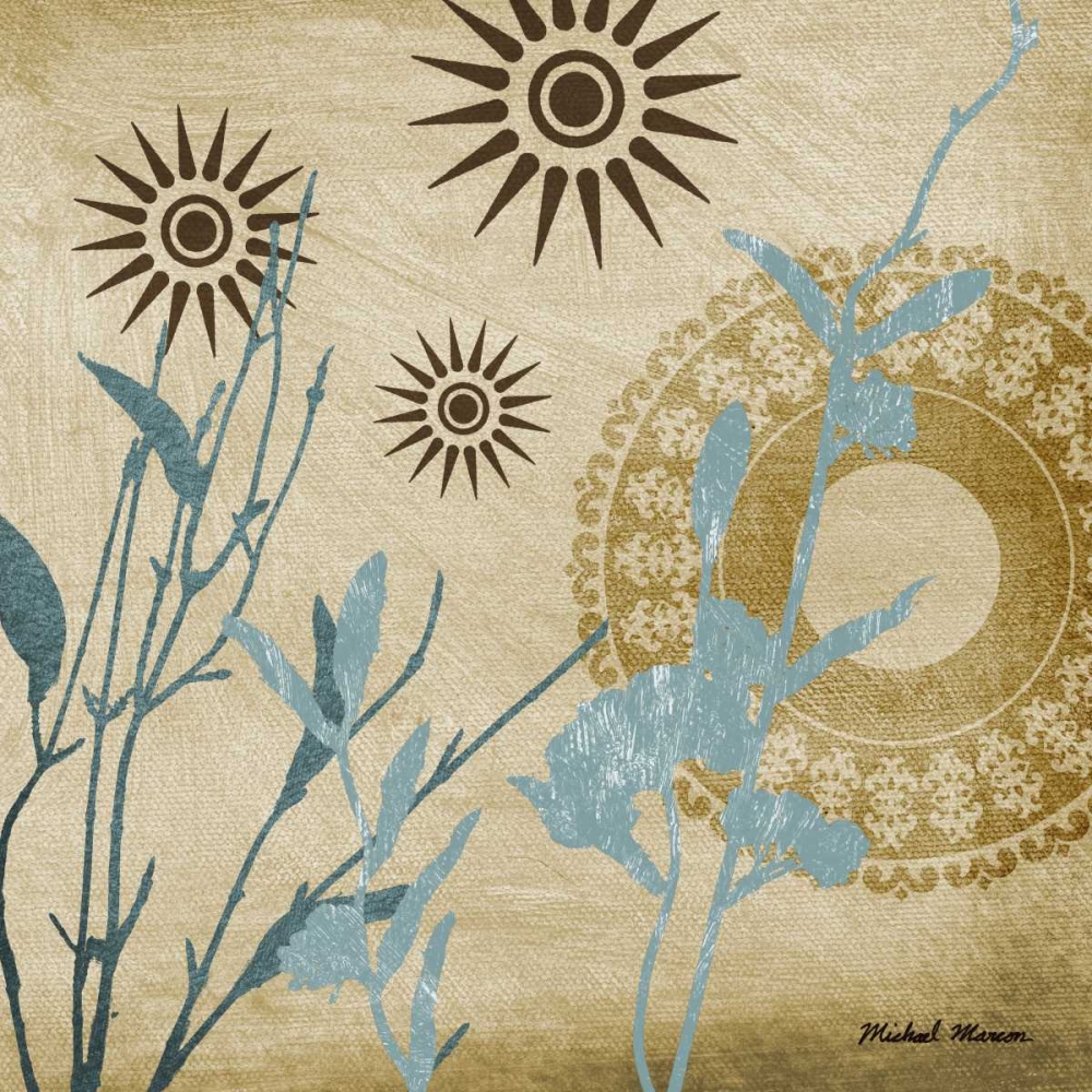 Botanical Silhouettes III art print by Michael Marcon for $57.95 CAD