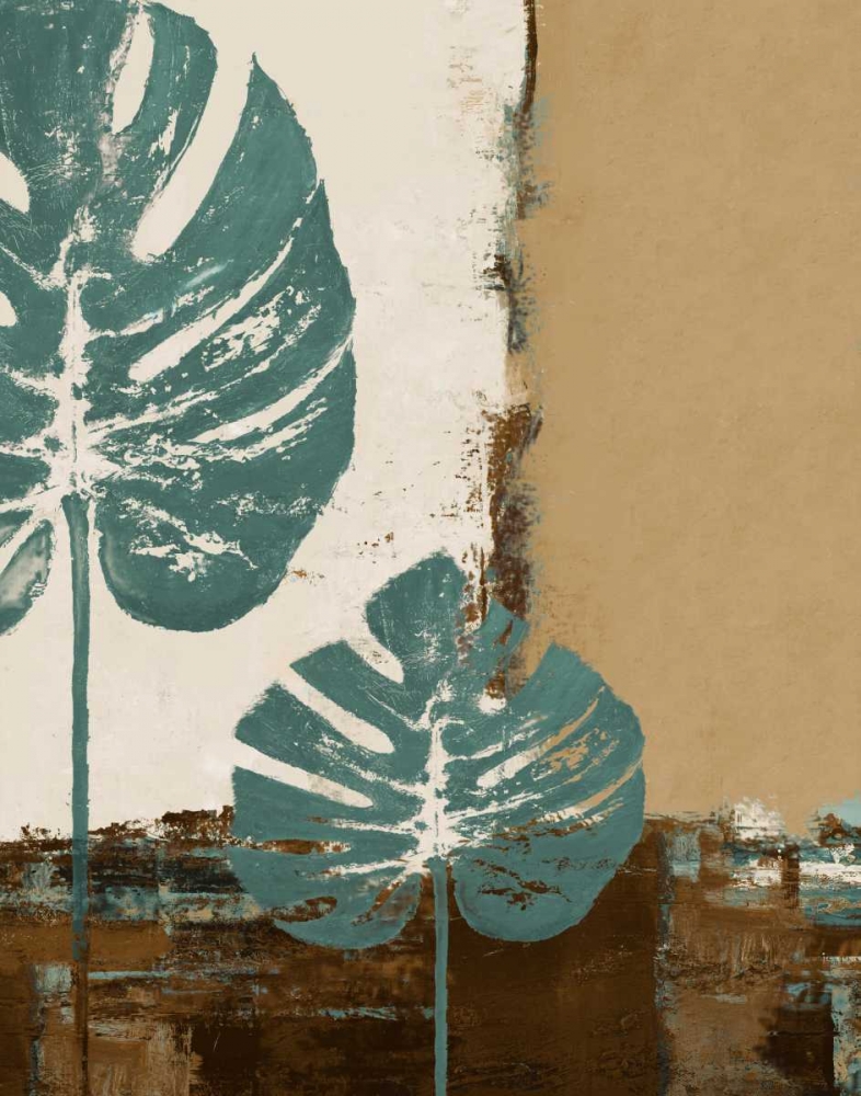 Blue Leaves I art print by Patricia Pinto for $57.95 CAD
