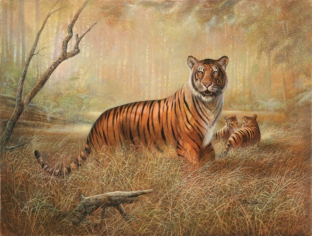 Strength and Fierceness art print by Ruane Manning for $57.95 CAD