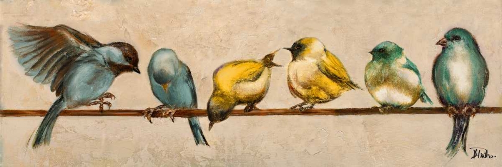 Gleeful Panel II art print by Patricia Pinto for $57.95 CAD