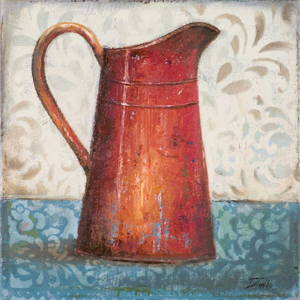 Red Pots II art print by Patricia Pinto for $57.95 CAD