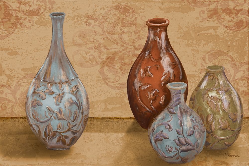 Royal Urns art print by Tiffany Hakimipour for $57.95 CAD