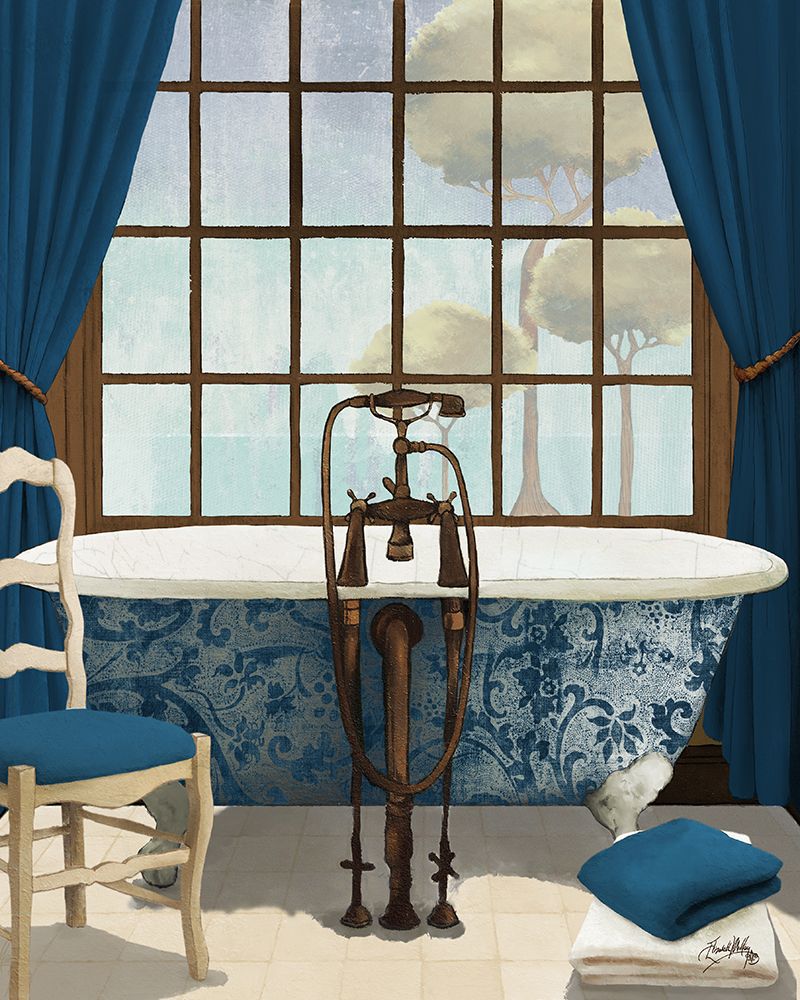 Blue View I art print by Elizabeth Medley for $57.95 CAD