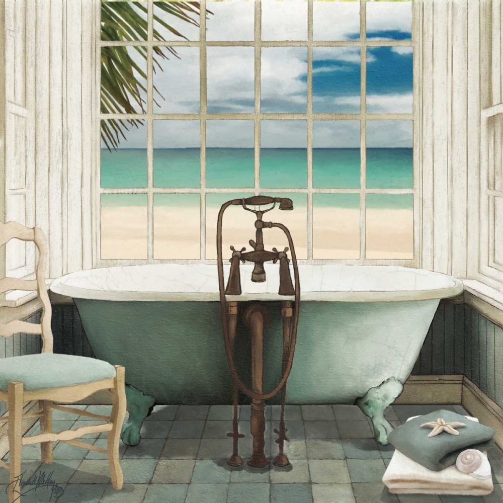 Oceanview I art print by Elizabeth Medley for $57.95 CAD
