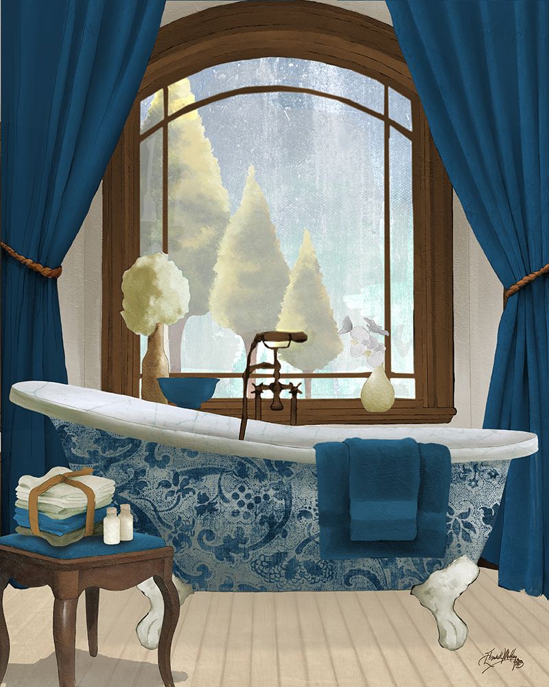 Blue View II art print by Elizabeth Medley for $57.95 CAD