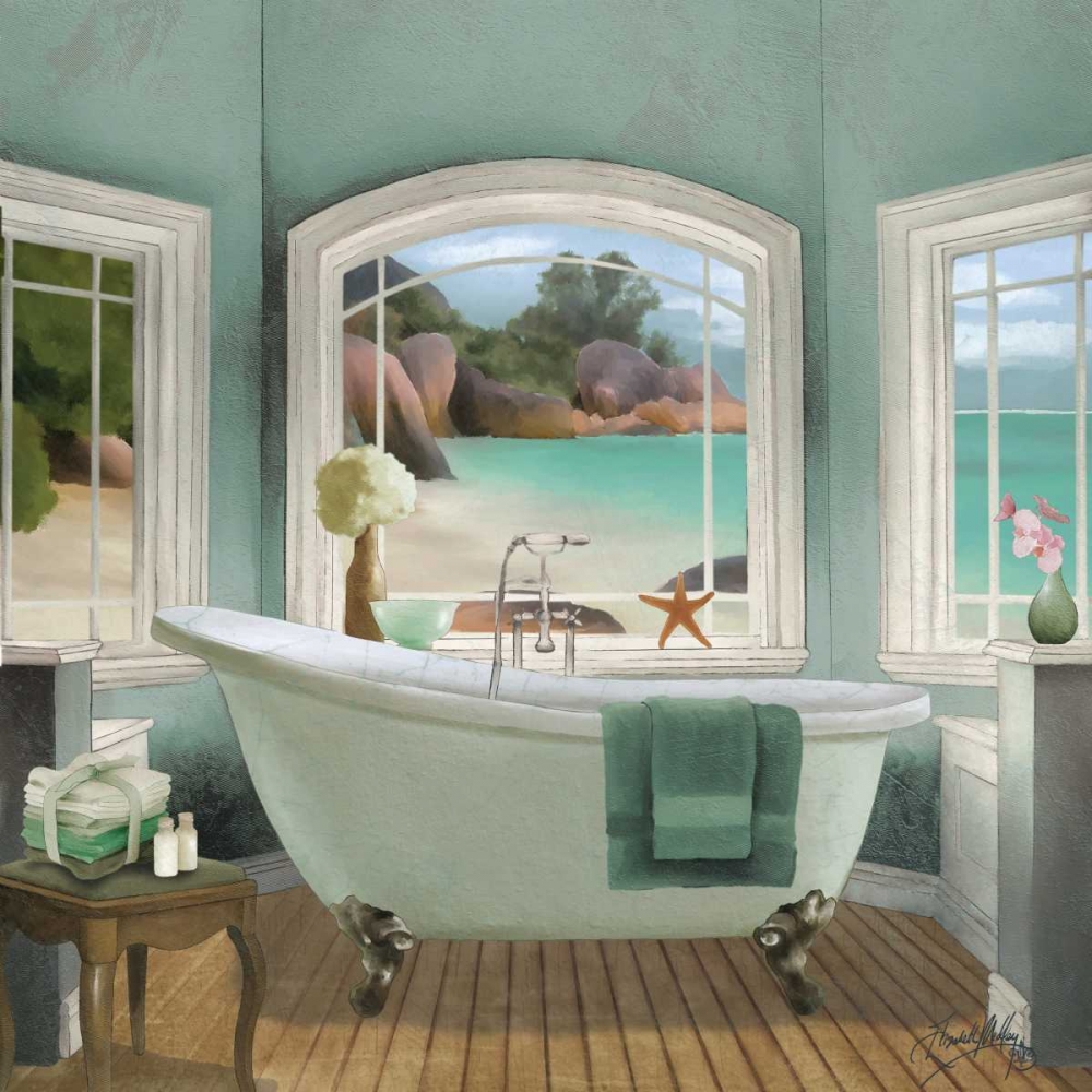 Oceanview II art print by Elizabeth Medley for $57.95 CAD