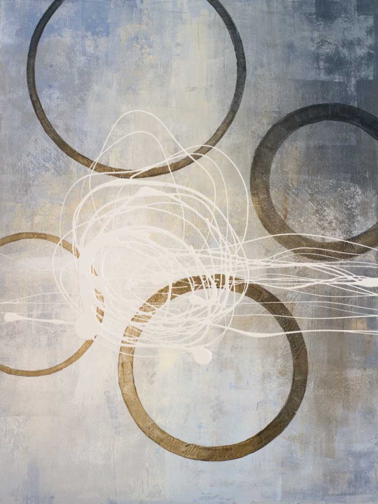 Blue Connections I art print by Michael Marcon for $57.95 CAD