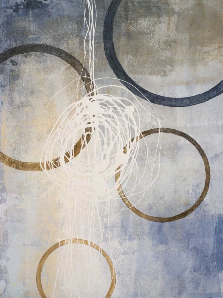 Blue Connections II art print by Michael Marcon for $57.95 CAD
