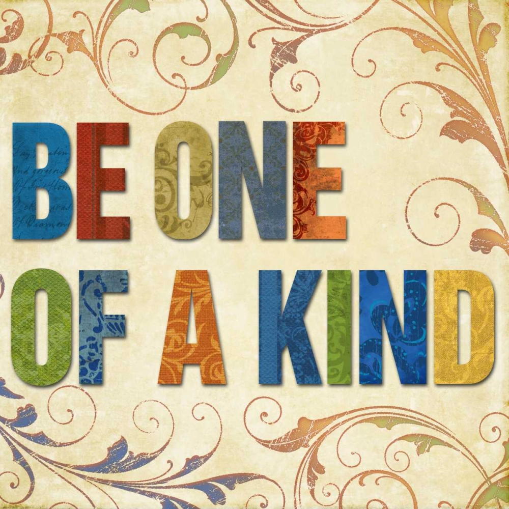 Be One of a Kind art print by Elizabeth Medley for $57.95 CAD
