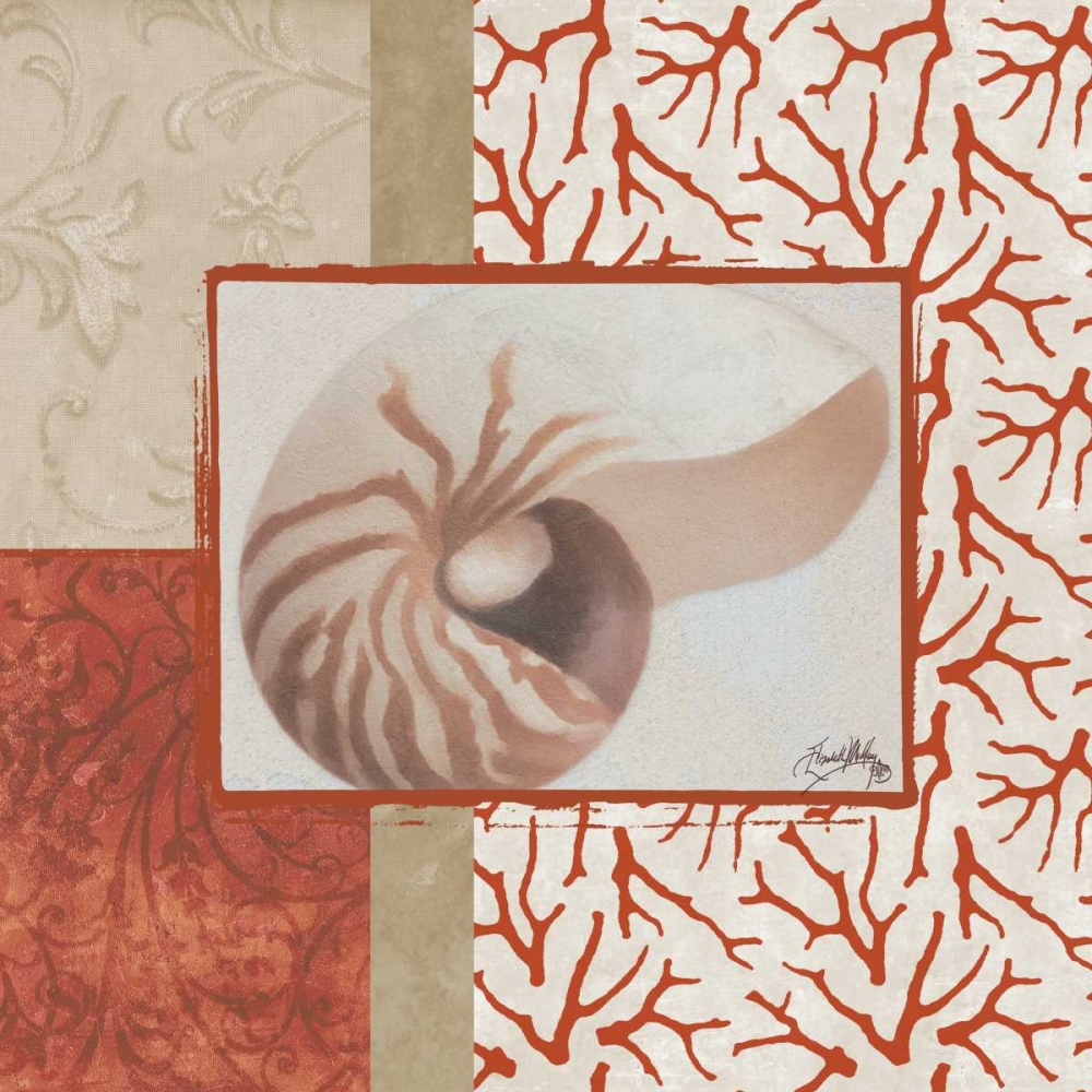 Coral Branch I art print by Elizabeth Medley for $57.95 CAD