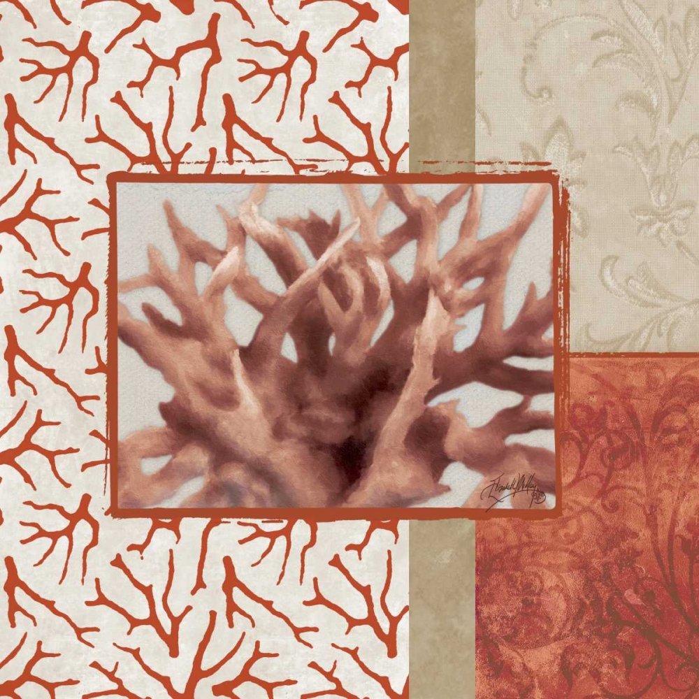 Coral Branch II art print by Elizabeth Medley for $57.95 CAD
