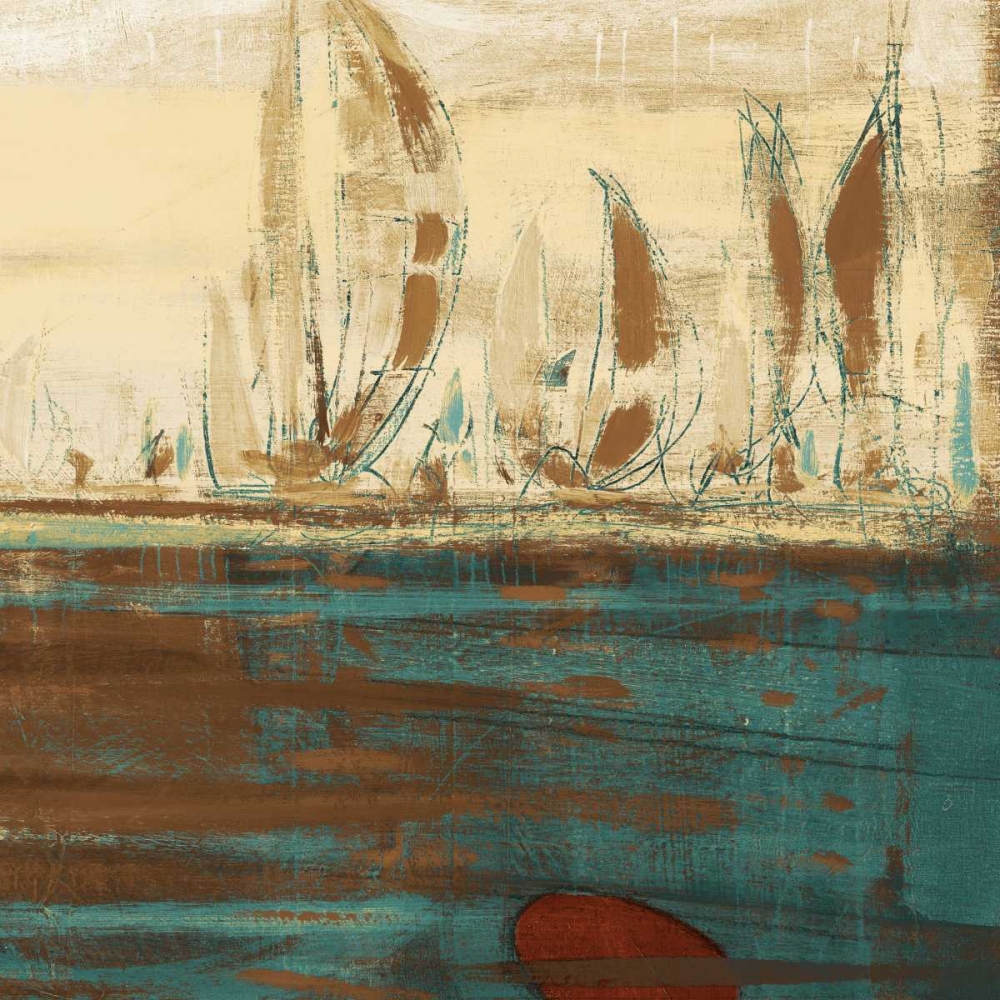 Calm Waters Square II art print by Kingsley for $57.95 CAD