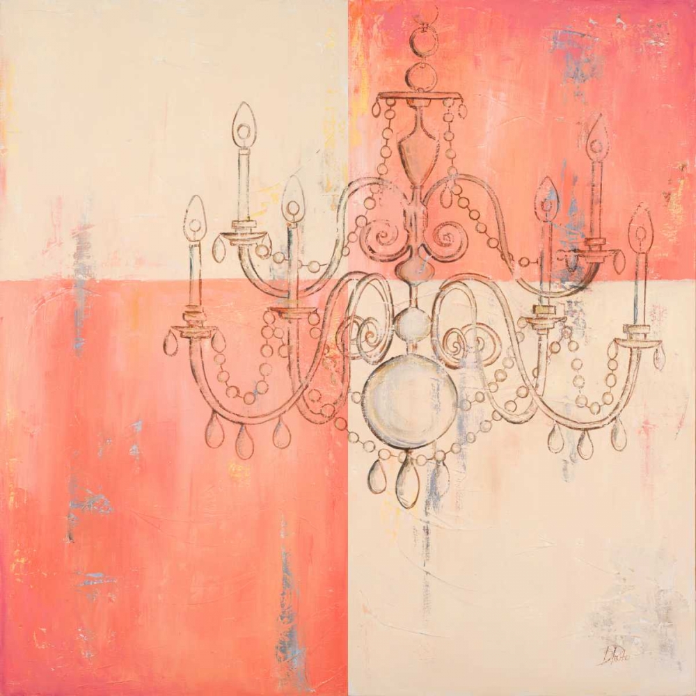 Hollywood Vintage Pink Square art print by Patricia Pinto for $57.95 CAD