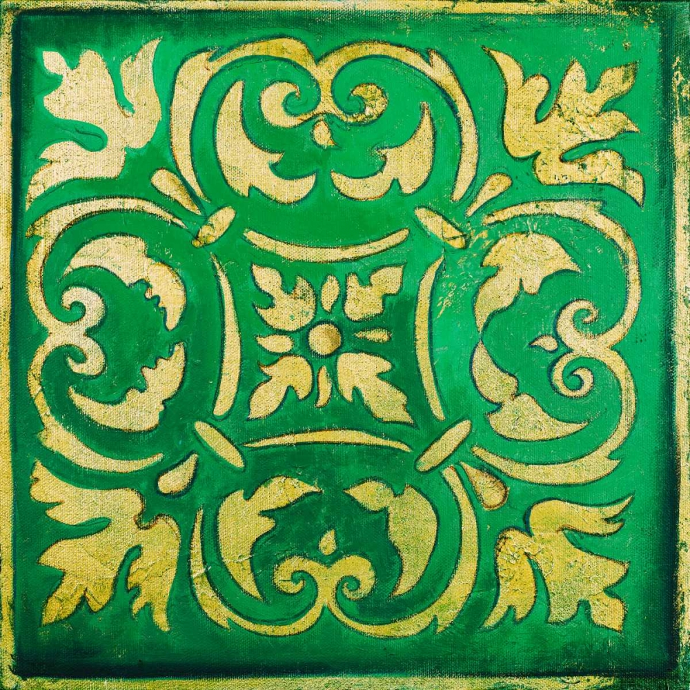 Green Mosaic art print by Patricia Pinto for $57.95 CAD