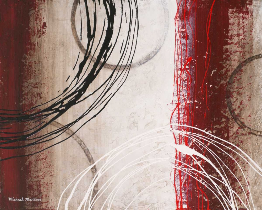 Tricolored Gestures I art print by Michael Marcon for $57.95 CAD
