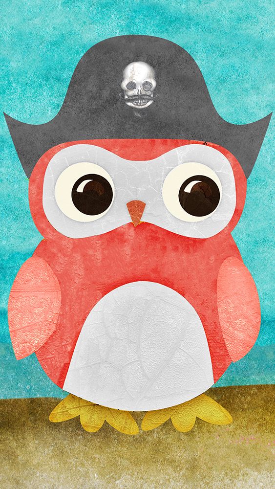 Pirate Owl II art print by SD Graphics Studio for $57.95 CAD