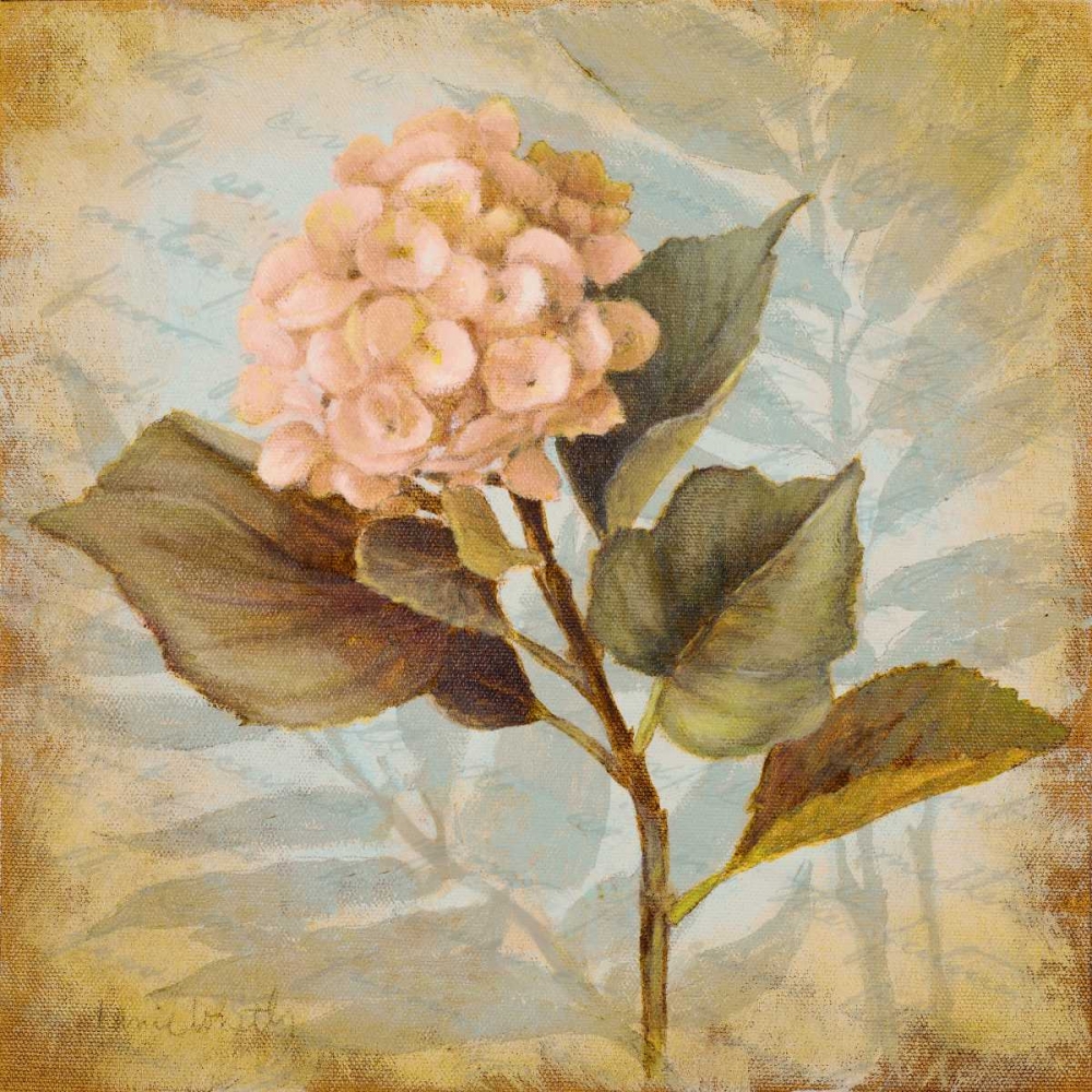 Pink Hydrangea Portrait art print by Lanie Loreth for $57.95 CAD