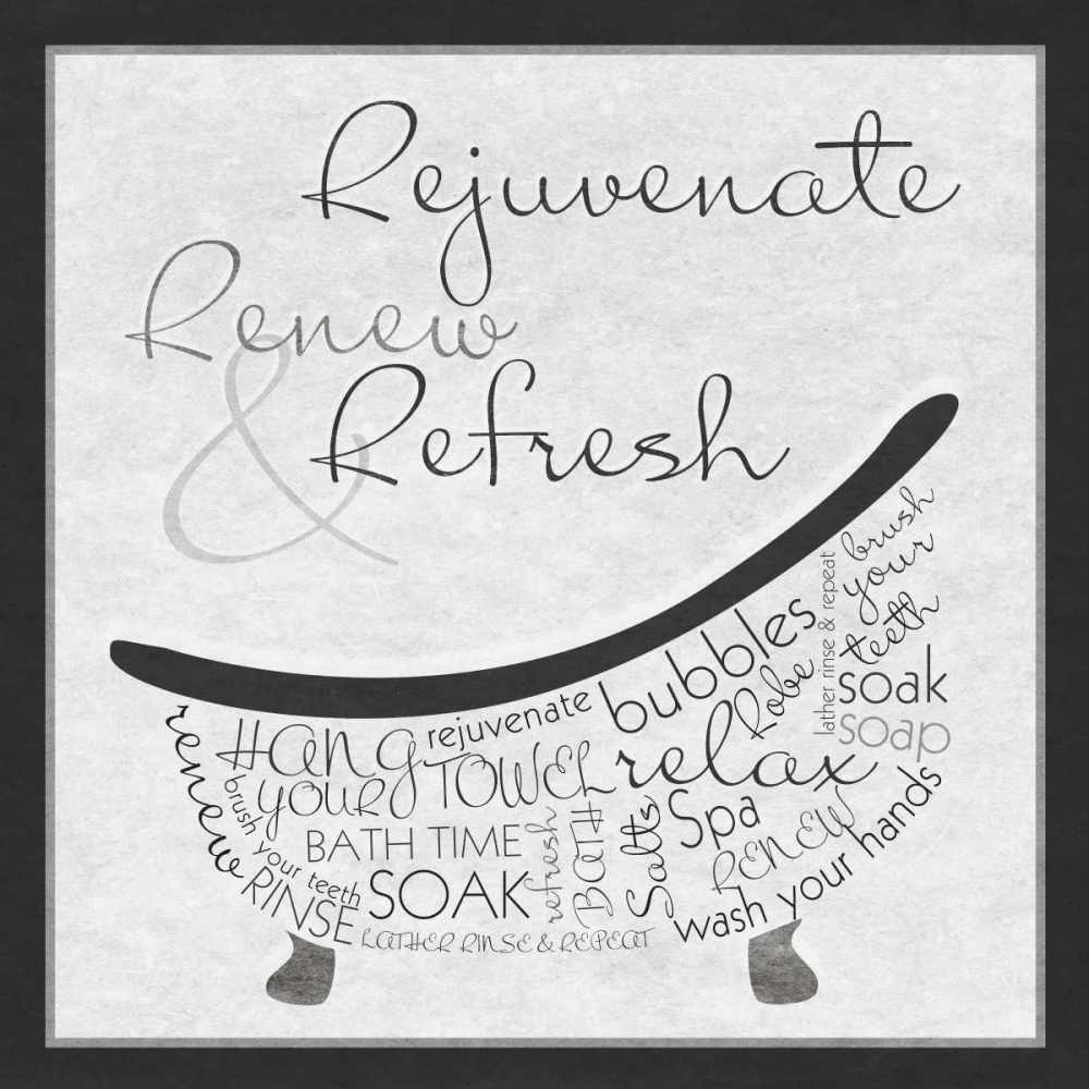 Bath Time I art print by SD Graphics Studio for $57.95 CAD