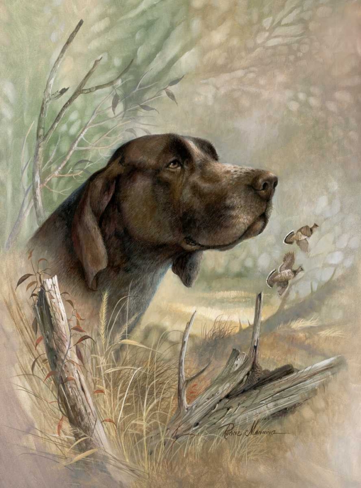 Beauty on Point art print by Ruane Manning for $57.95 CAD