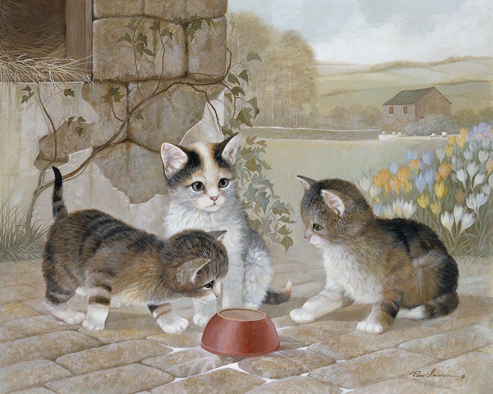 Crying Over Spilt Milk art print by Ruane Manning for $57.95 CAD