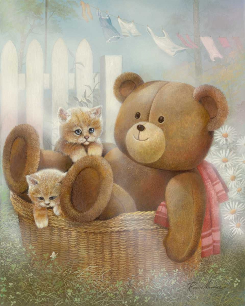 Hanging Around art print by Ruane Manning for $57.95 CAD