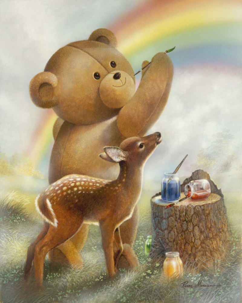 Over the Rainbow art print by Ruane Manning for $57.95 CAD