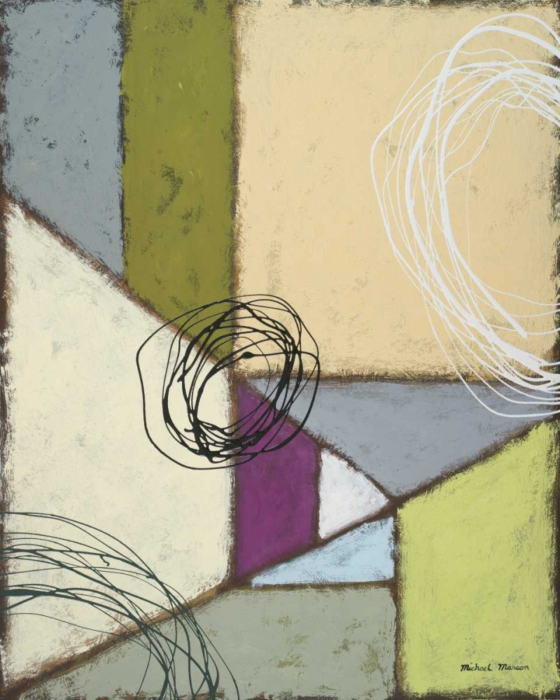 Lemon Lime Play II art print by Michael Marcon for $57.95 CAD
