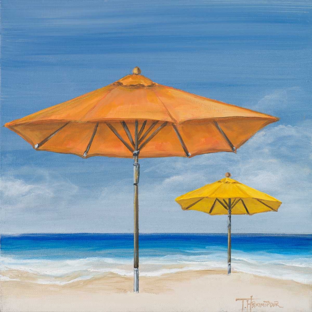Coastal Scene I art print by Tiffany Hakimipour for $57.95 CAD